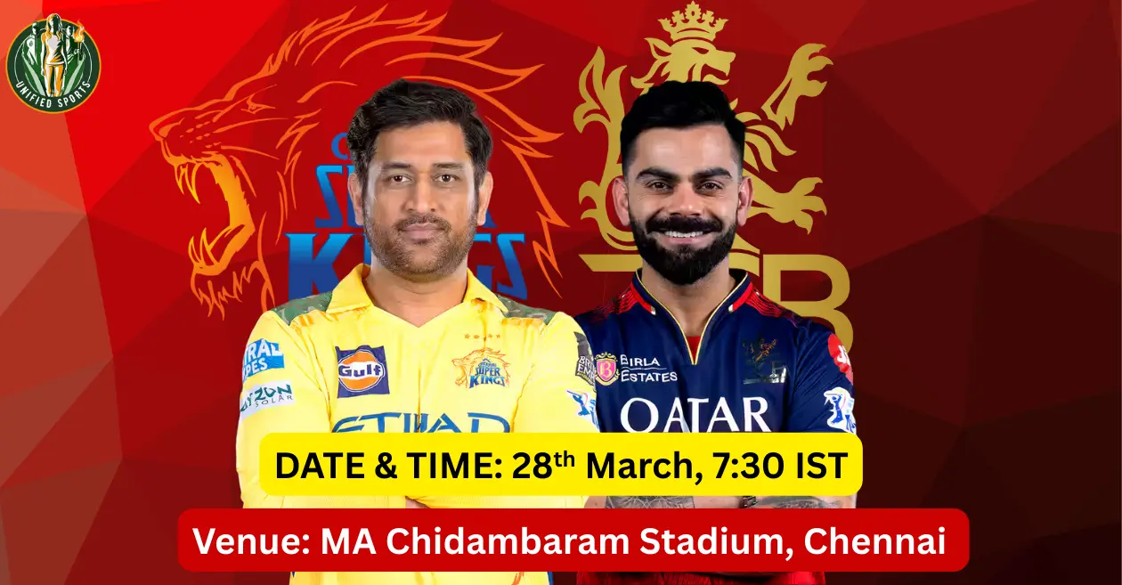 Chennai Super Kings vs Royal Challengers Bengaluru
