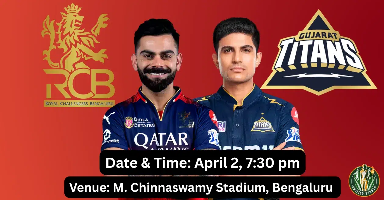 Royal Challengers Bengaluru vs Gujarat Titans
