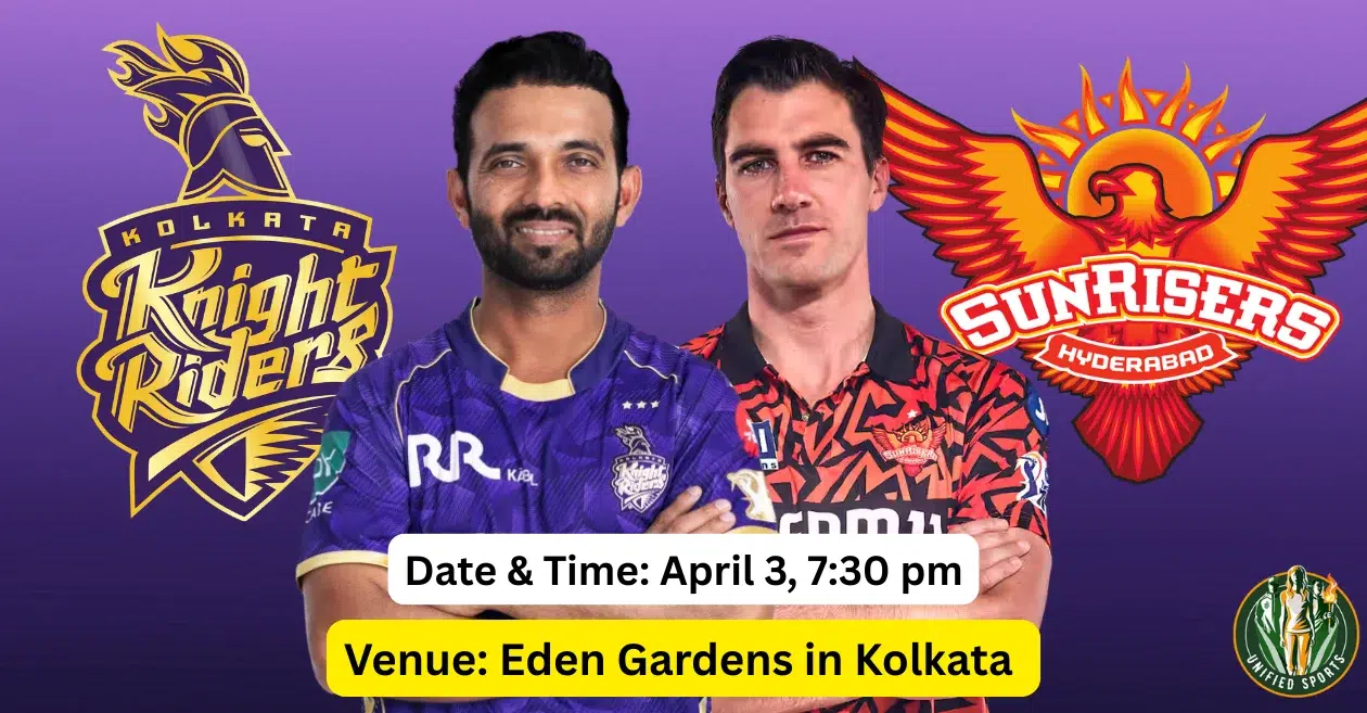 Kolkata Knight Riders vs Sunrisers Hyderabad