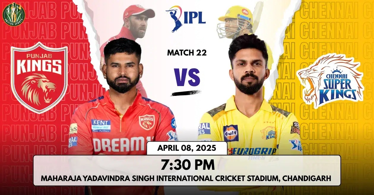 Punjab Kings vs Chennai Super Kings